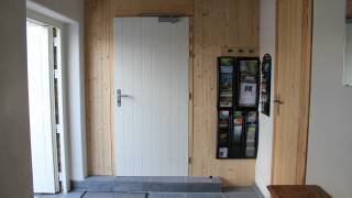 entrée du  gîte Haute Roche, Dourbes 