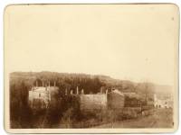 1914 - Dourbes - Ruïnes na de dorpsbrand