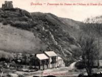 Dourbes, ruines de Haute Roche, rue des FAYS