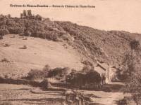 Dourbes, ruines de Haute Roche,rue des FAYS