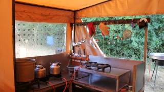 Kampeerterrein voor scouts "Haute Roche"in DOURBES 