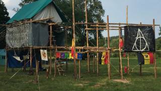 Kampeerterrein voor scouts "Près de l'Eglise"in DOURBES 