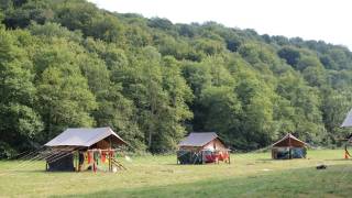 Kampeerterrein voor scouts "Près de l'Eglise" in DOURBES 