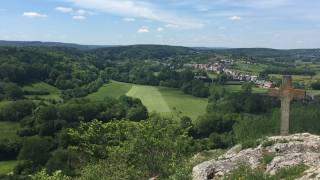 Panorama visibkle de la Roche à Lomme à Dourbes